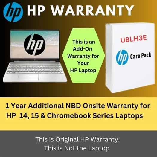 1 year nbd onsite warranty for hp 14 15 chromebook laptops