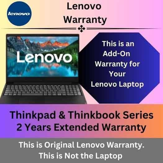 Additional 2 Years for Lenovo Thinkpad and Thinkbook Series Laptops